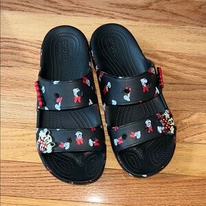 Like New Disney Parks Minnie Mouse Crocs!